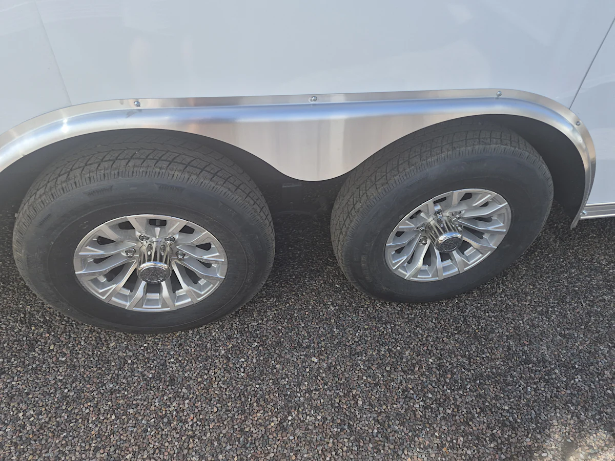 Compass 24x8.5 Jasper SE Car Hauler, 10K GVWR, Ramp Door - Stock #CMP2784 - Image 4 of 5 Compass 24x8.5 Jasper SE Car Hauler, 10K GVWR, Ramp Door - Stock #CMP2784 - Image 4 of 5
