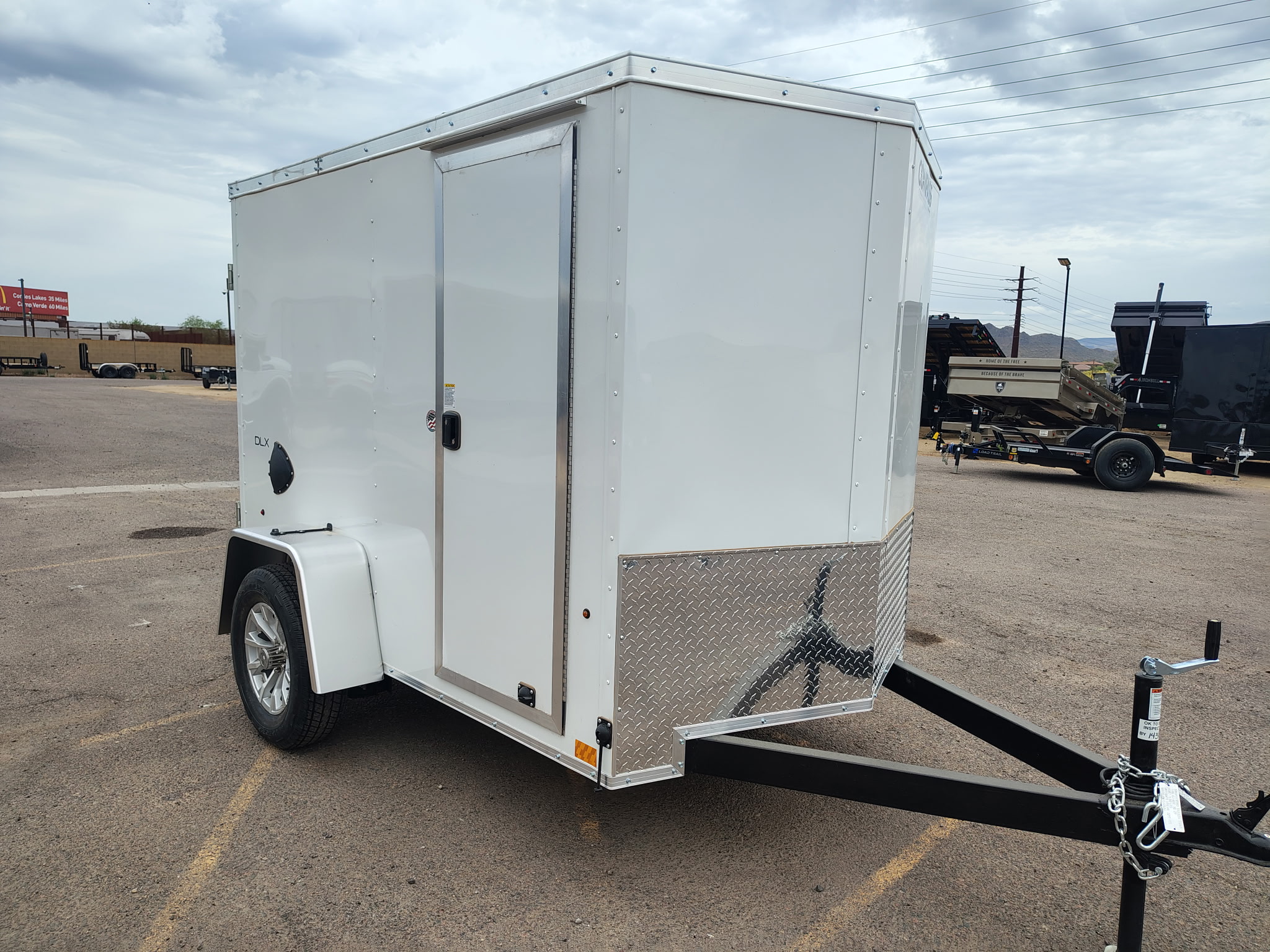 Compass 08x5 Indigo DLX, 3K GVWR, Ramp Door - Stock #CMP2817 - Image 2 of 7