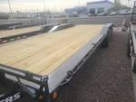 P.J. Trailers 20x102 Tandem Axle, 14K GVWR, Super-Wide Car Hauler, Slide In Ramps Stock #PPJ11175 - Thumbnail 3