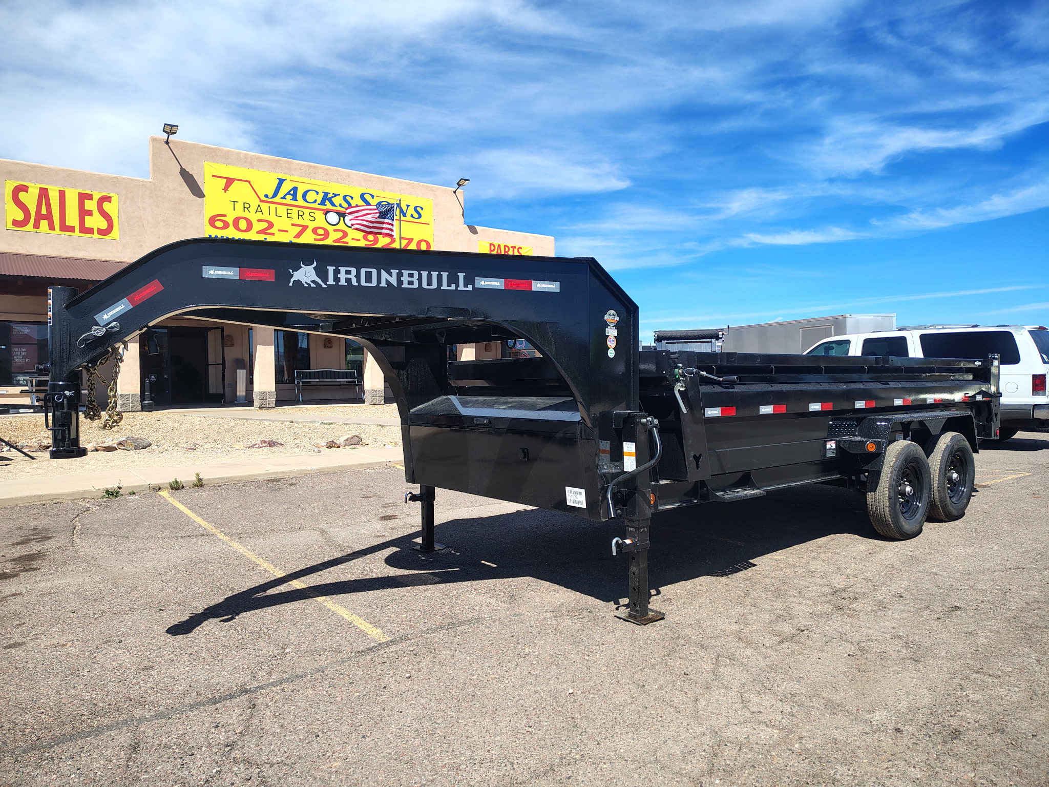 Norstar 16x83 IronBull Gooseneck, Tandem Axle Dump, 15K GVWR, 24" Sides - Stock #NST1430 - Image 11 of 16