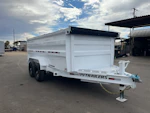 PJ Trailers 14x83 Tandem Axle, 15,400 GVWR, Low Pro Dump, 48" Sides Stock #PJD1707 - Thumbnail 3