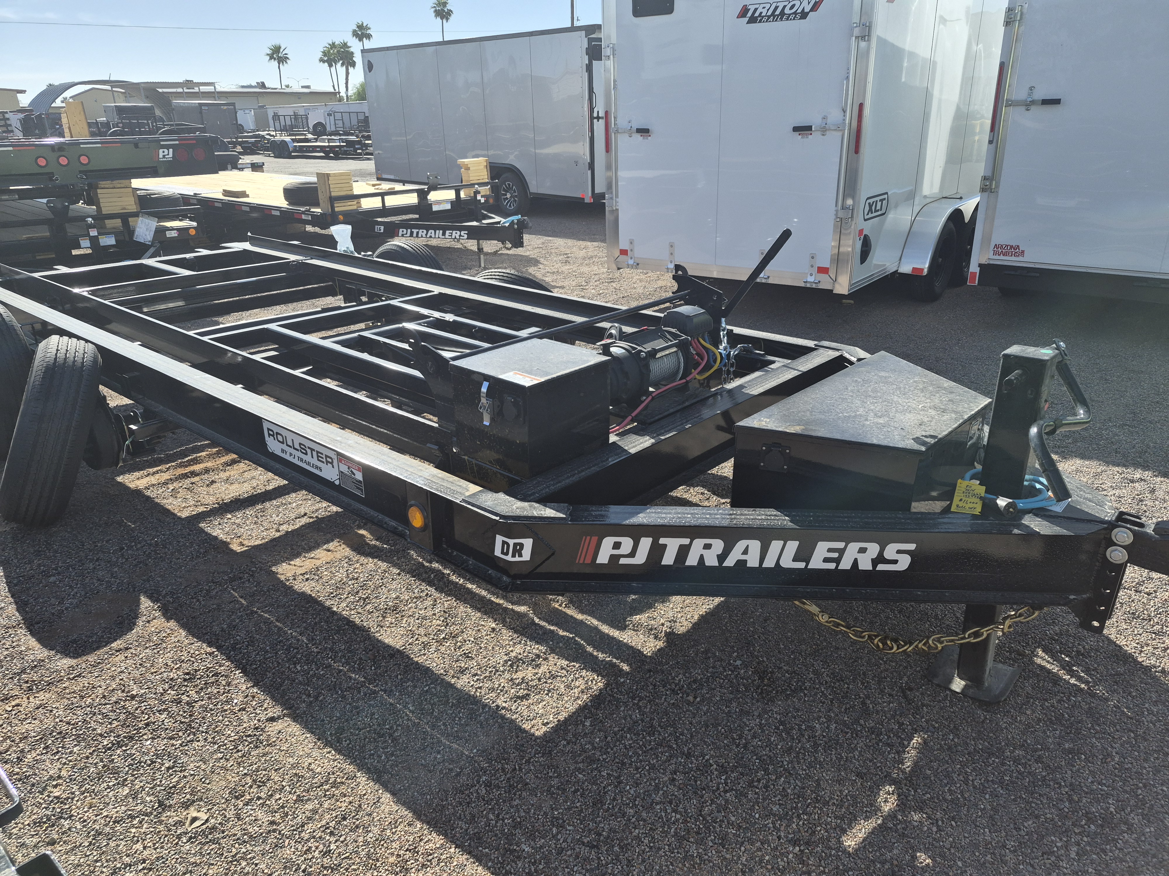 P.J. Trailers 14'x83" Rollster Roll-off Dump Trailer (DR) - Stock #PJD1663 - Image 1 of 2