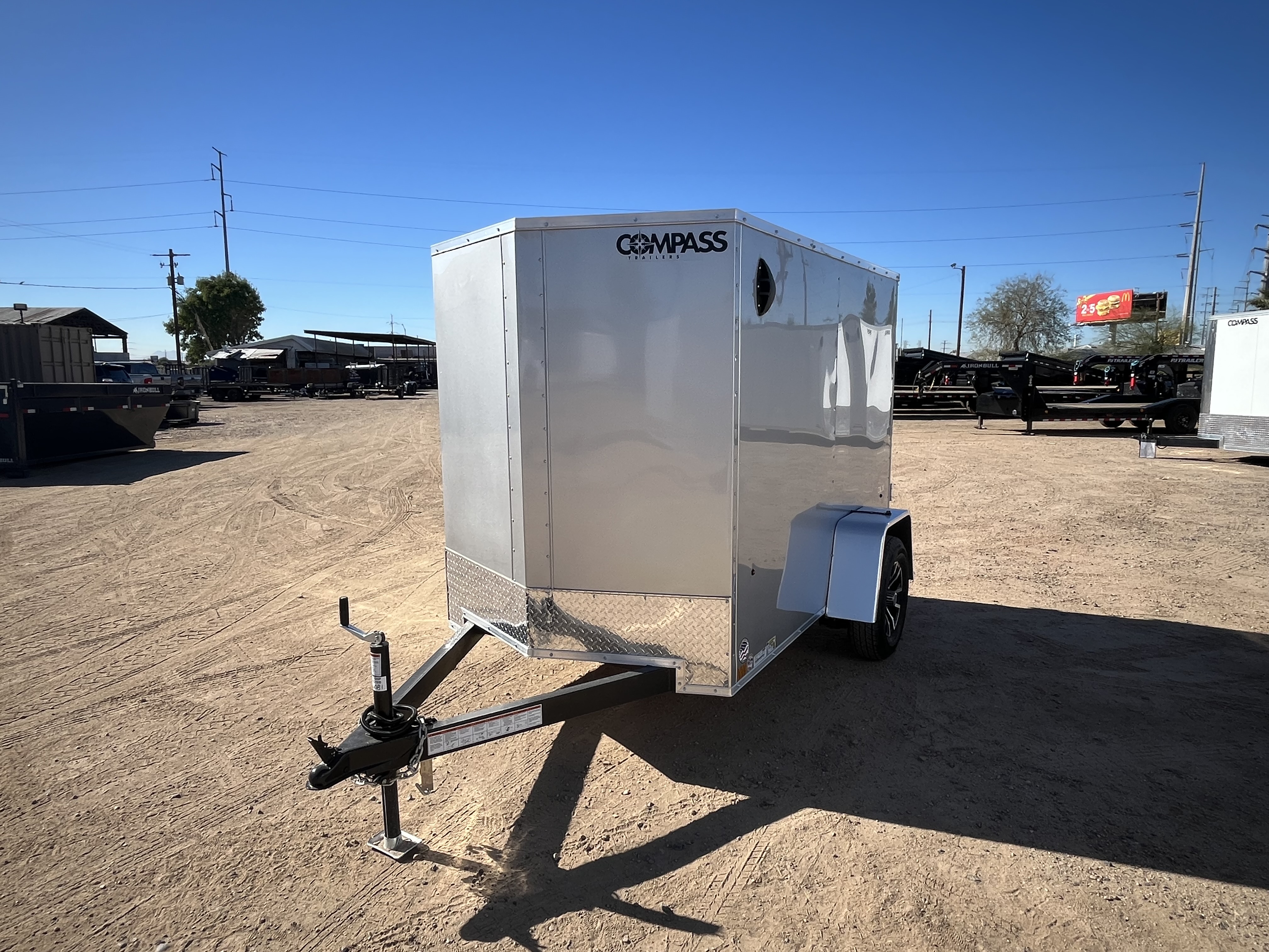 Compass 08x5 Indigo DLX, 3K GVWR, Ramp Door - Stock #CMP2730 - Image 7 of 10