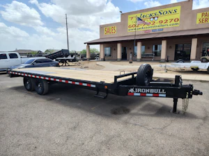 Norstar 20x102 IronBull, Tandem Axle, 14K GVWR, Deckover, Slide In Ramps
