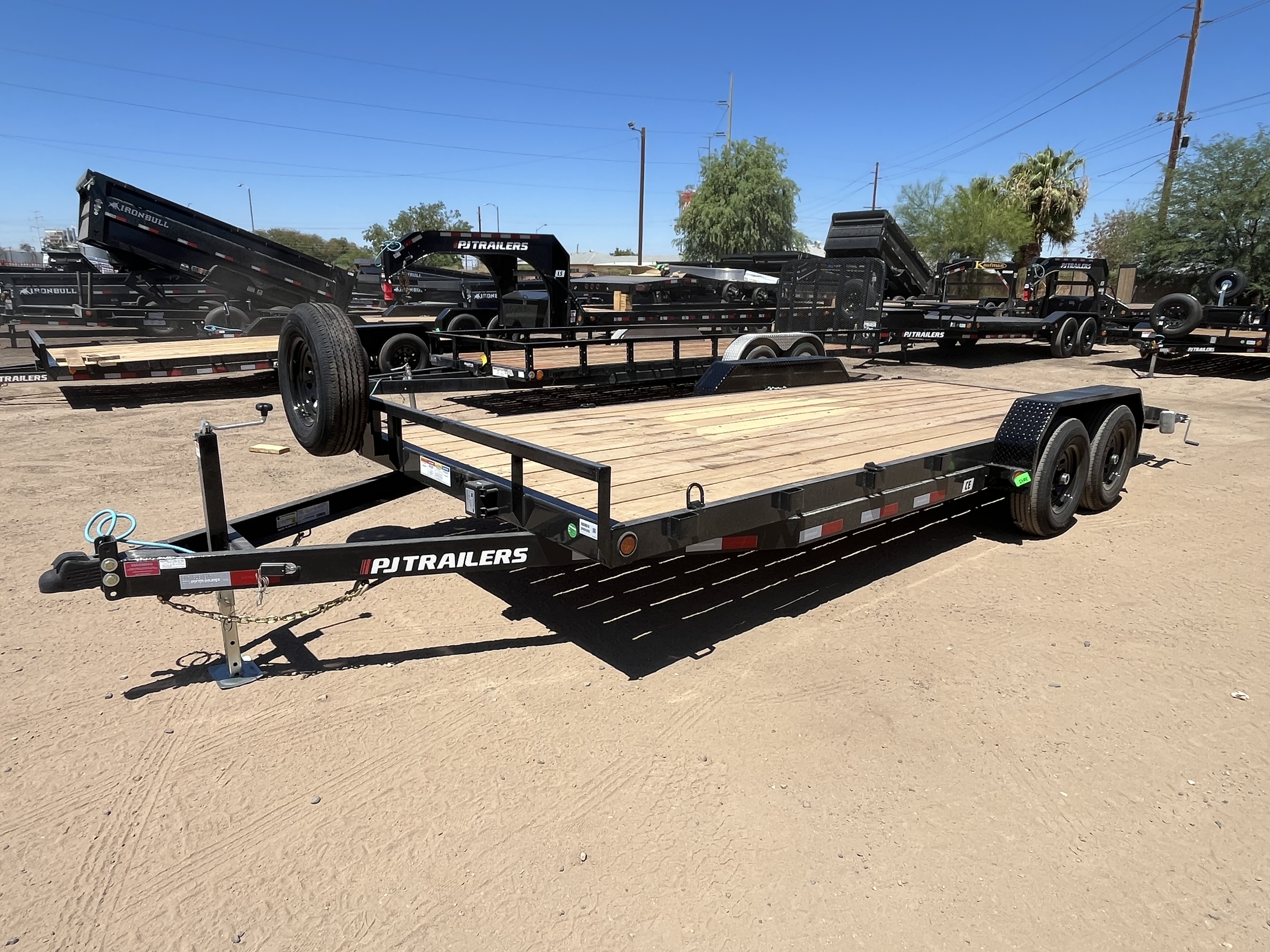 P.J. Trailers 20'x83" 5" Channel Equipment Trailer (CE) - Stock #PPJ11211 - Image 7 of 8