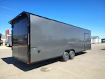 Formula Trailers 28x8.5 Conquest SE Flat Top Sloped V-Nose Enclosed Car Hauler, 10K GVWR, Ramp Door Stock #CMP2906 - Thumbnail 8
