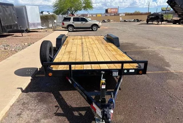 Load Trail 20x83 Tandem Axle, 7K GVWR, Carhauler, Slide in Ramps - Stock #LT936 - Image 1 of 3
