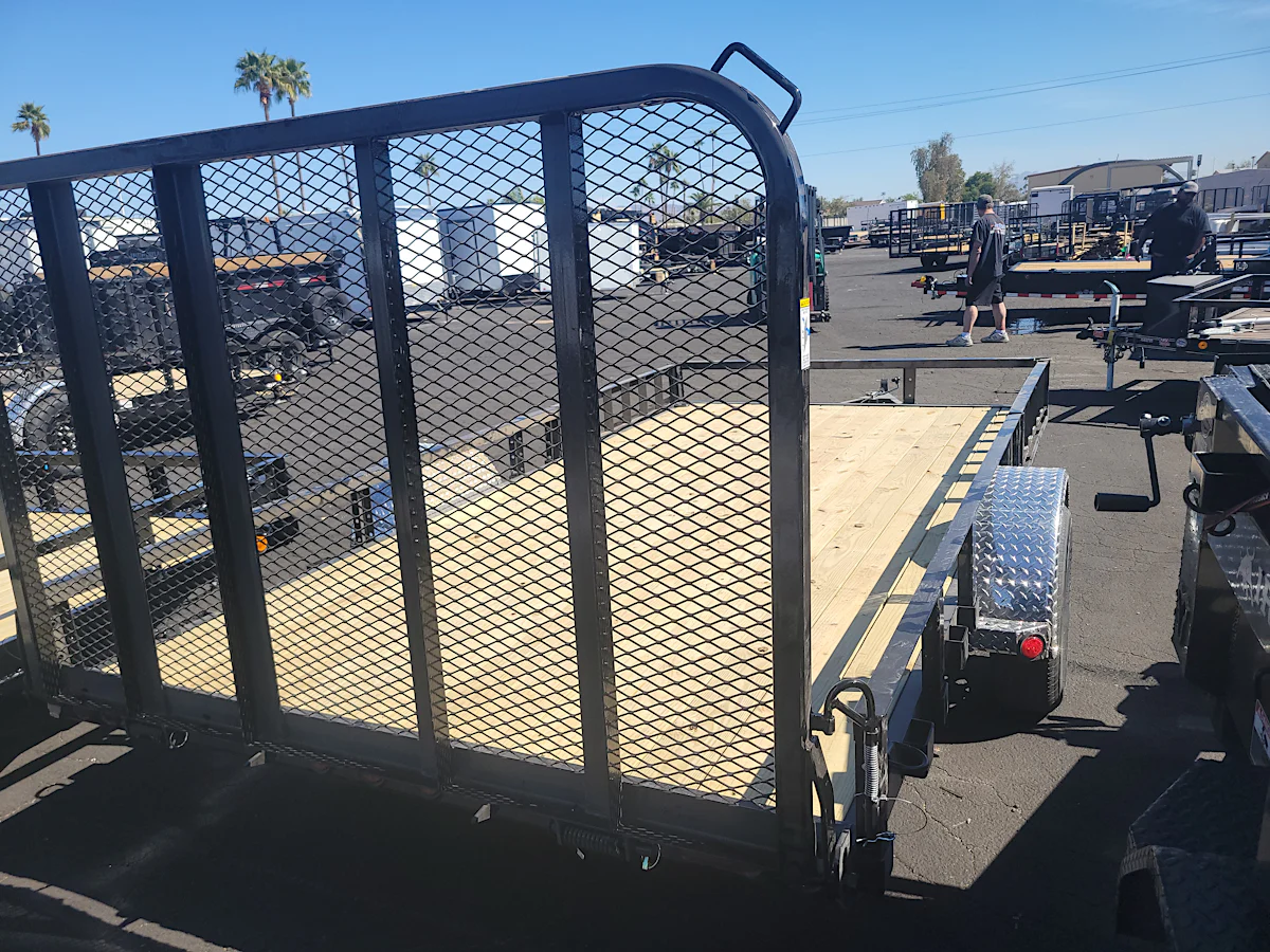 P.J. Trailers 14x83 Single Axle, 3K GVWR, Channel Utility, ATV - Stock #PPJ10538 - Image 4 of 4 P.J. Trailers 14x83 Single Axle, 3K GVWR, Channel Utility, ATV - Stock #PPJ10538 - Image 4 of 4