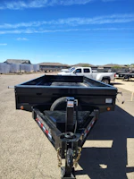Norstar 16x96 IronBull Tandem Axle Deckover Dump, 15K GVWR, 18" Fold Down Sides, Hydraulic Jack Stock #NST1507 - Thumbnail 11