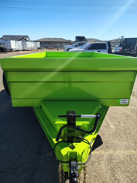 Norstar 12x83 IronBull Tandem Axle Dump, 14K GVWR, 24" Sides - Stock #NST1418 - Image 8 of 8