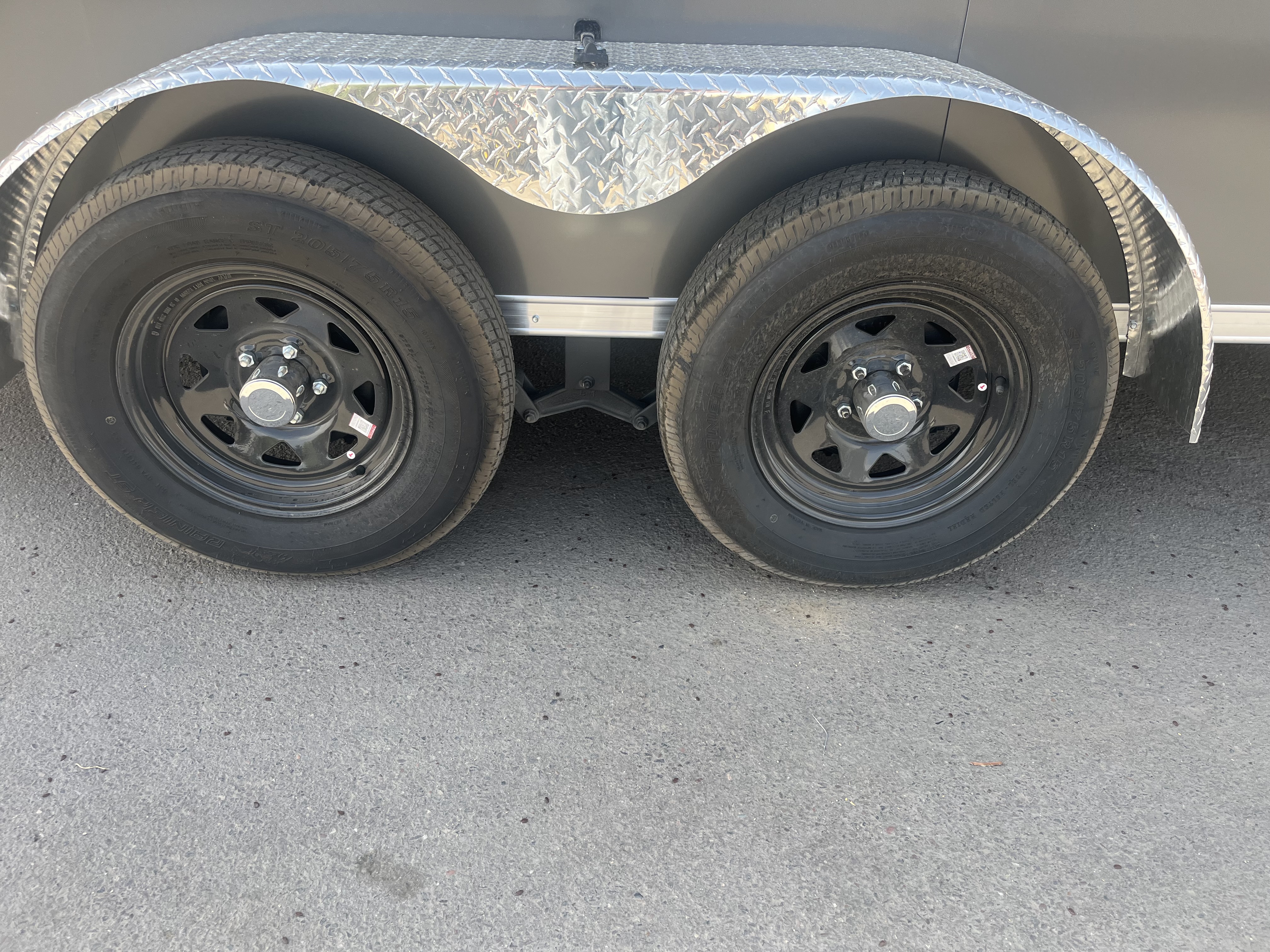 Compass 7'x16' Enclosed Cargo Trailer w/ Rear Ramp Door