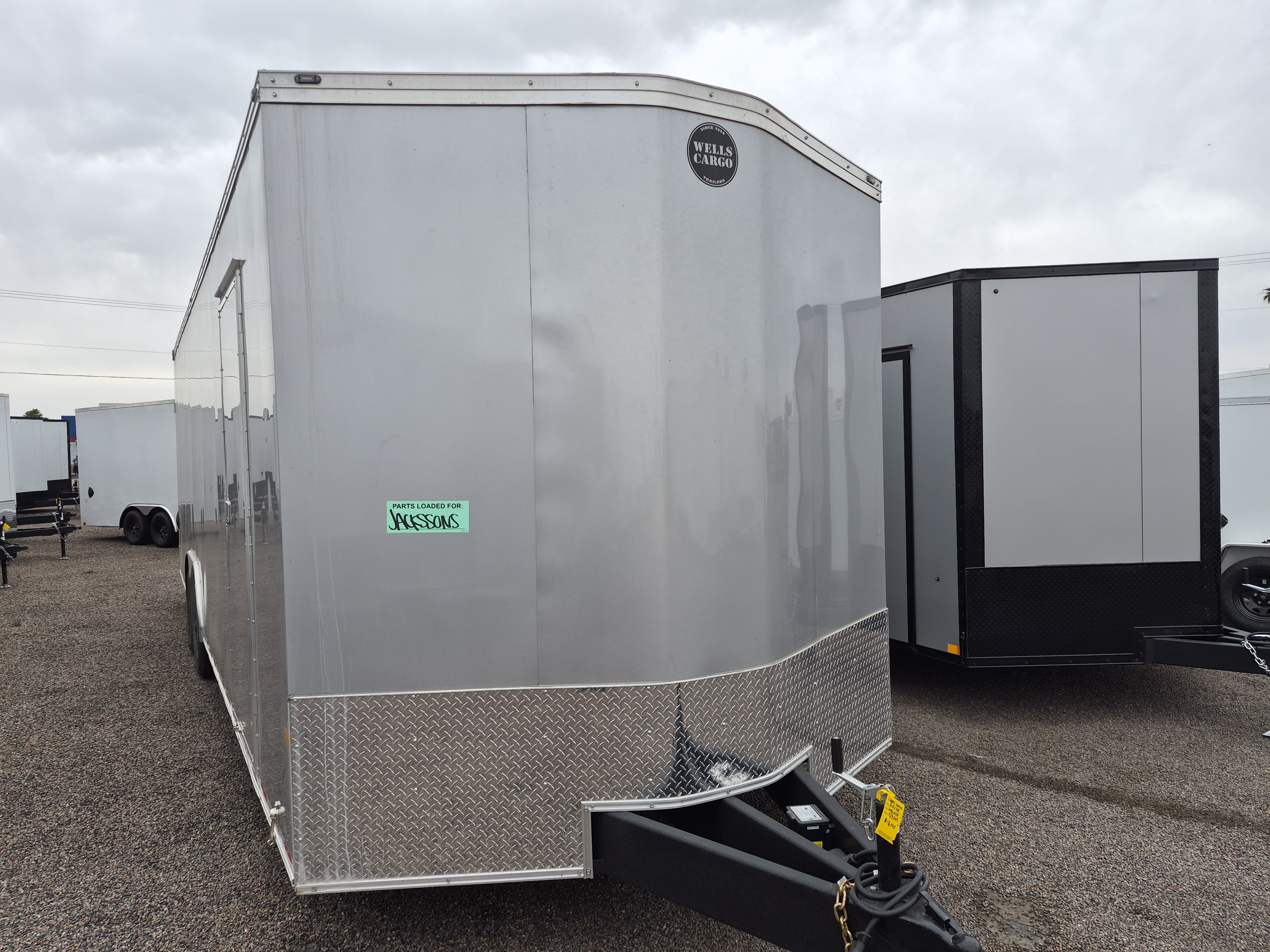 wells cargo 28x8.5 Road Force, 12K GVWR, Ramp Door - Stock #WEL068 - Image 1 of 5
