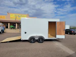 Compass 14x7 Indigo DLX, 7K GVWR, Ramp Door Stock #CMP2951 - Thumbnail 2