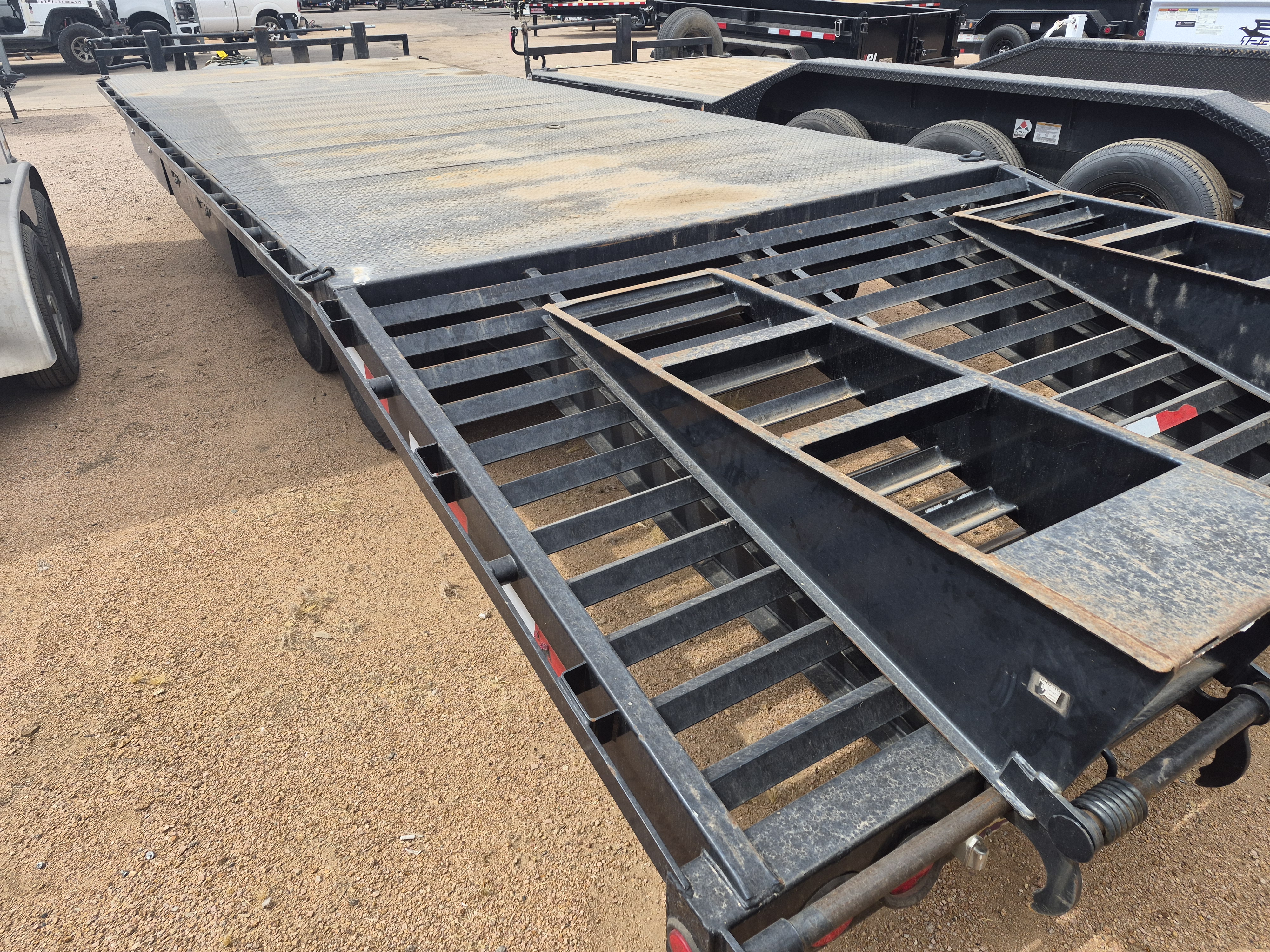 PJ TRAILERS 26' x 8" I-Beam Deckover - Stock #USD7606 - Image 2 of 3