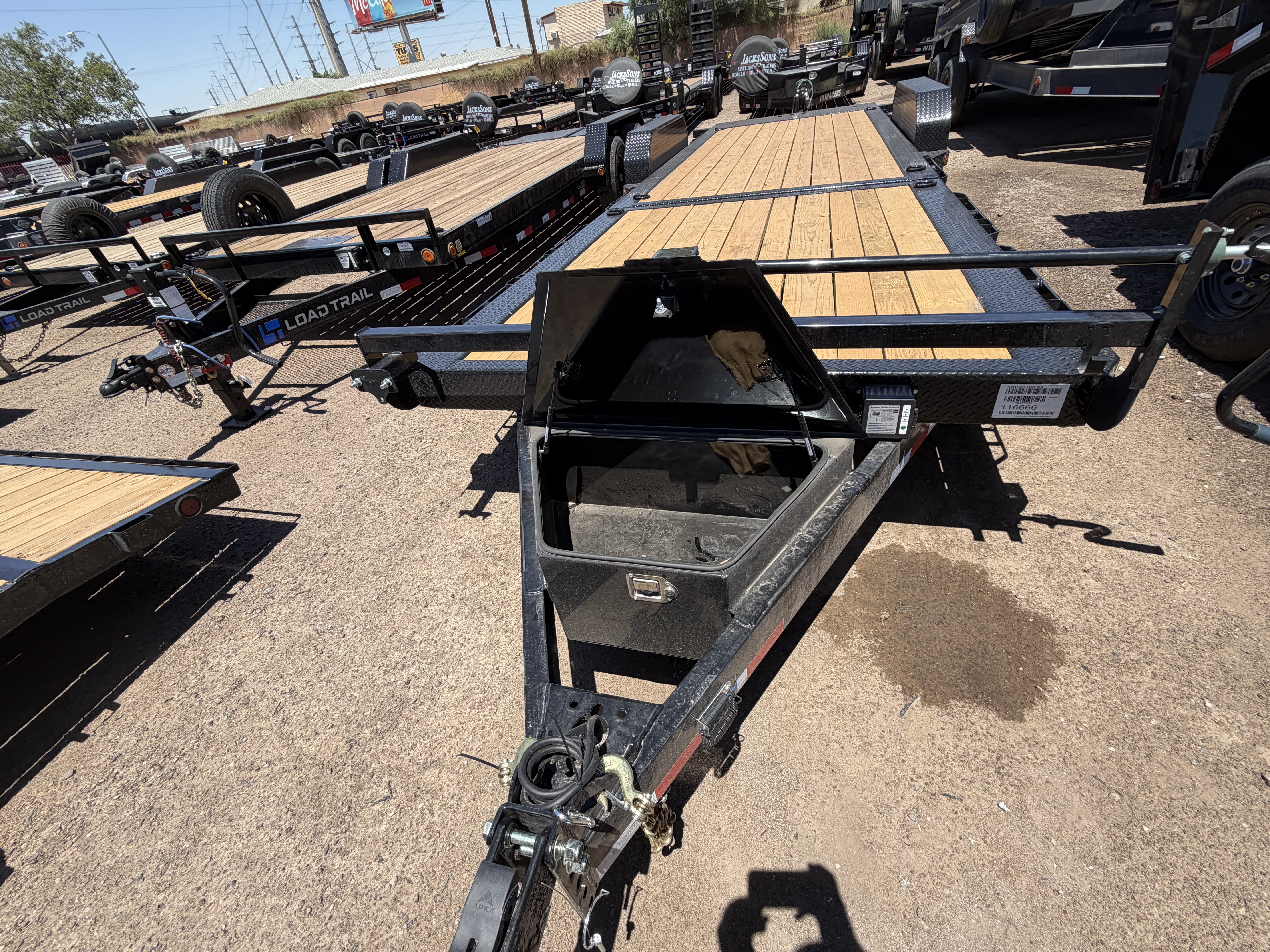 Norstar 24x83 Ironbull Tandem Axle, 14K GVWR, Low-Pro Gravity Tilt - Stock #NS595 - Image 10 of 10
