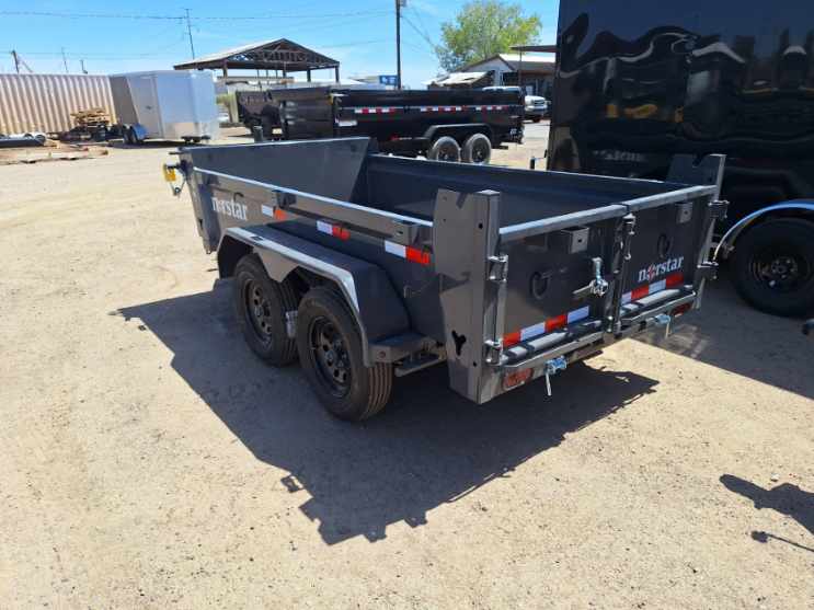 Norstar 10'x60" Single Ram General-Duty Dump Trailer w/ 20" Sides (DCB)