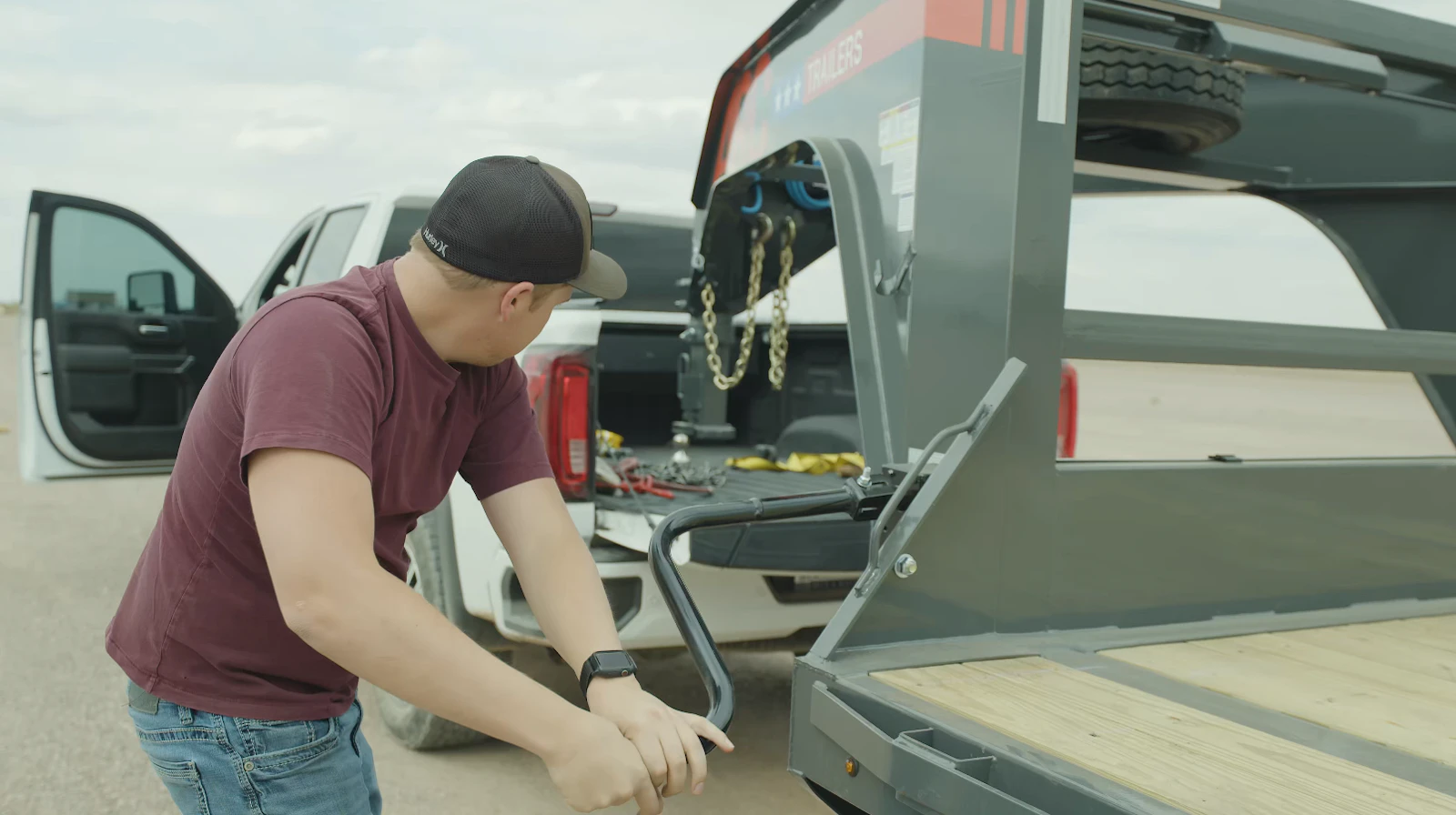 A-GRD — 14K Gooseneck Roll Off Dump Trailer - Image 20