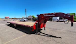 Midsota 36X102  Gooseneck, Tandem Axle, 10FT Hydraulic Tail, Hyd. Jacks, 25,900 GVWR Stock #MI003 - Thumbnail 5