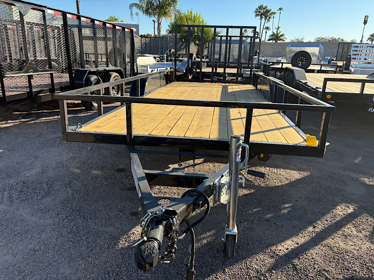 Echo 14x102" Single Axle, 5.2K GVWR, Drive Over Fenders, Utility - Stock #ECH269 - Image 1 of 4 Echo 14x102" Single Axle, 5.2K GVWR, Drive Over Fenders, Utility - Stock #ECH269 - Image 1 of 4
