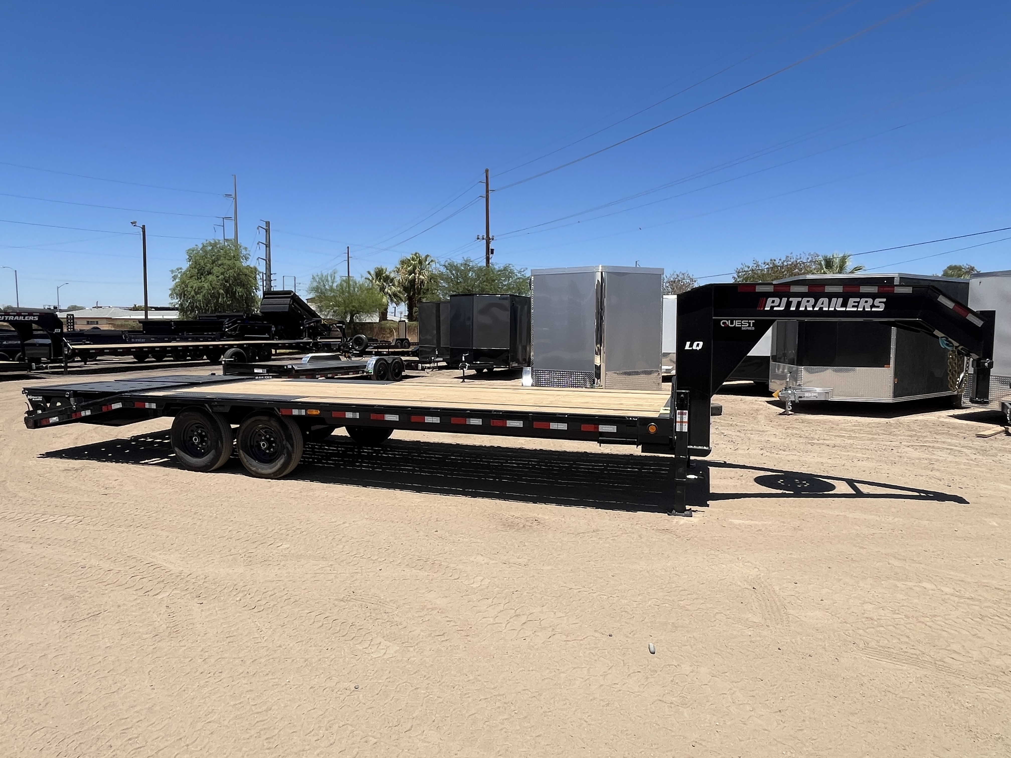 P.J. Trailers 25'x102" Gooseneck Flatbed Quest Series (LQ) - Stock #PPJ11221 - Image 8 of 8