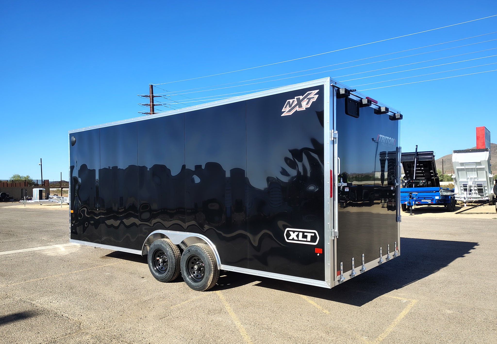 Alcom 20x8.5 All Aluminum XLT-P Car Hauler, Limited Model, 10K GVWR, Ramp Door - Stock #ALC265 - Image 9 of 11