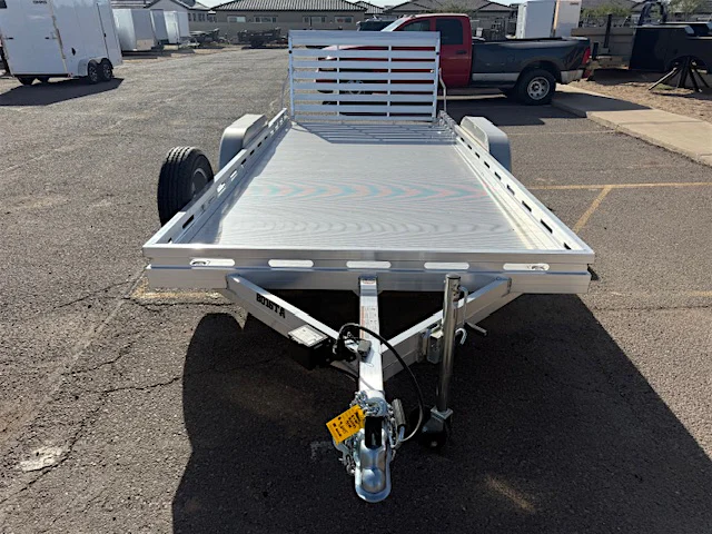 Aluma 16x80 All Aluminum, 8.5K GVWR, Tandem Axle, Electric Brake, Ramps, W/ Tailgate, RTD (8016TA-EL-R-TG-RTD) - Stock #ALU361 - Image 4 of 14 Aluma 16x80 All Aluminum, 8.5K GVWR, Tandem Axle, Electric Brake, Ramps, W/ Tailgate, RTD (8016TA-EL-R-TG-RTD) - Stock #ALU361 - Image 4 of 14