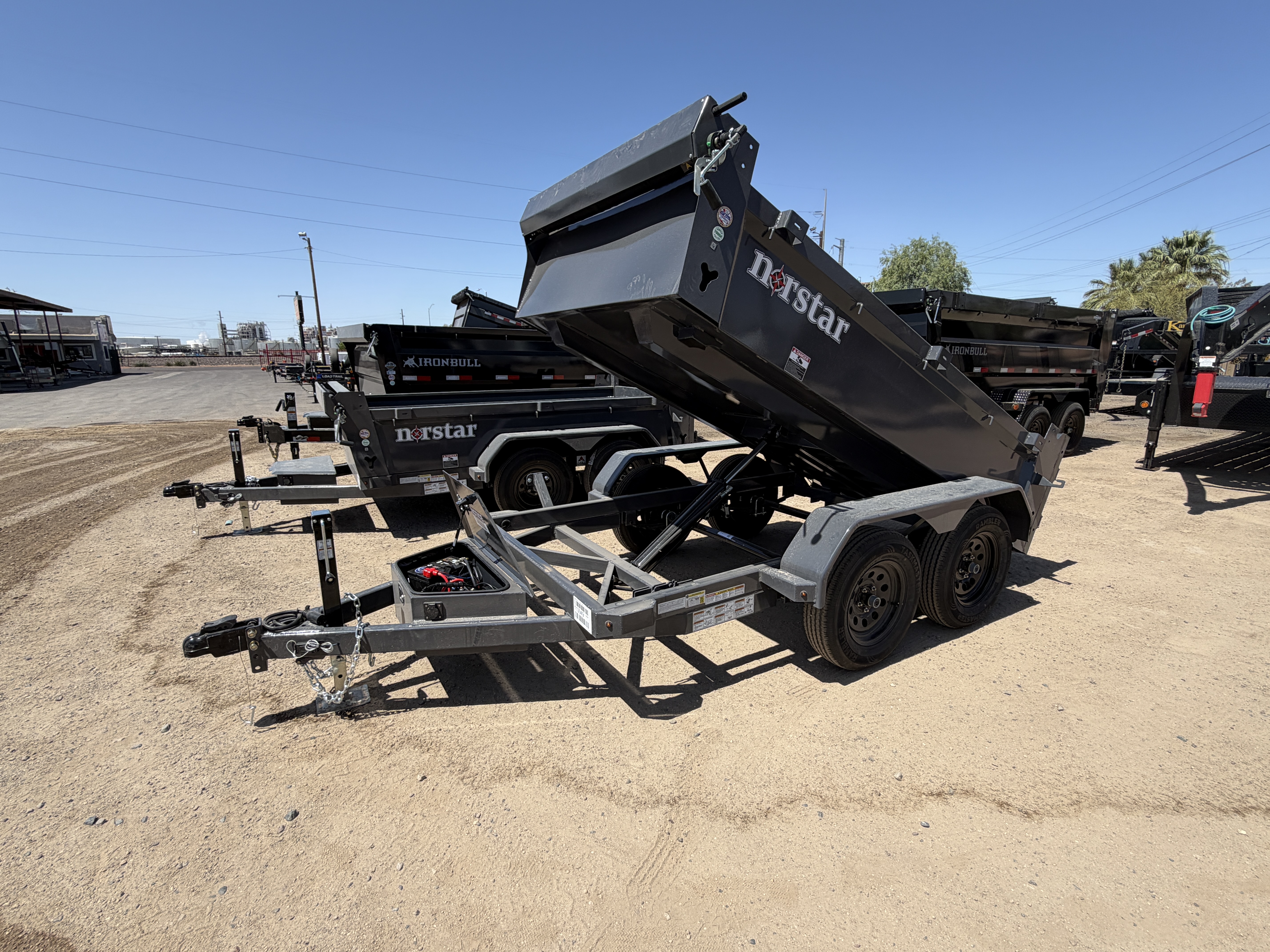 Norstar 10x60 Norstar Tandem Axle Dump, 7K GVWR, 20" Sides - Stock #NST1448 - Image 7 of 7