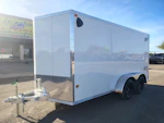 Alcom 14x7 All Aluminum XLTP Enclosed, 7K GVWR, Limited Edition, Ramp Door Stock #ALC220 - Thumbnail 1