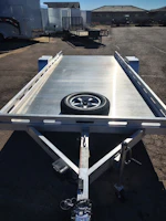 Aluma 15 X78" Aluminum, Single Axle w/ Elec. Brakes,  Bi-Fold Tailgate Stock #USD8766 - Thumbnail 5
