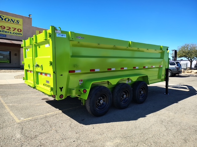 Norstar 16x83 IronBull Gooseneck, Triple Axle Dump, 21K GVWR, 48" Sides - Stock #NST1405 - Image 8 of 14