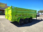 Norstar 16x83 IronBull Gooseneck, Triple Axle Dump, 21K GVWR, 48" Sides Stock #NST1405 - Thumbnail 8