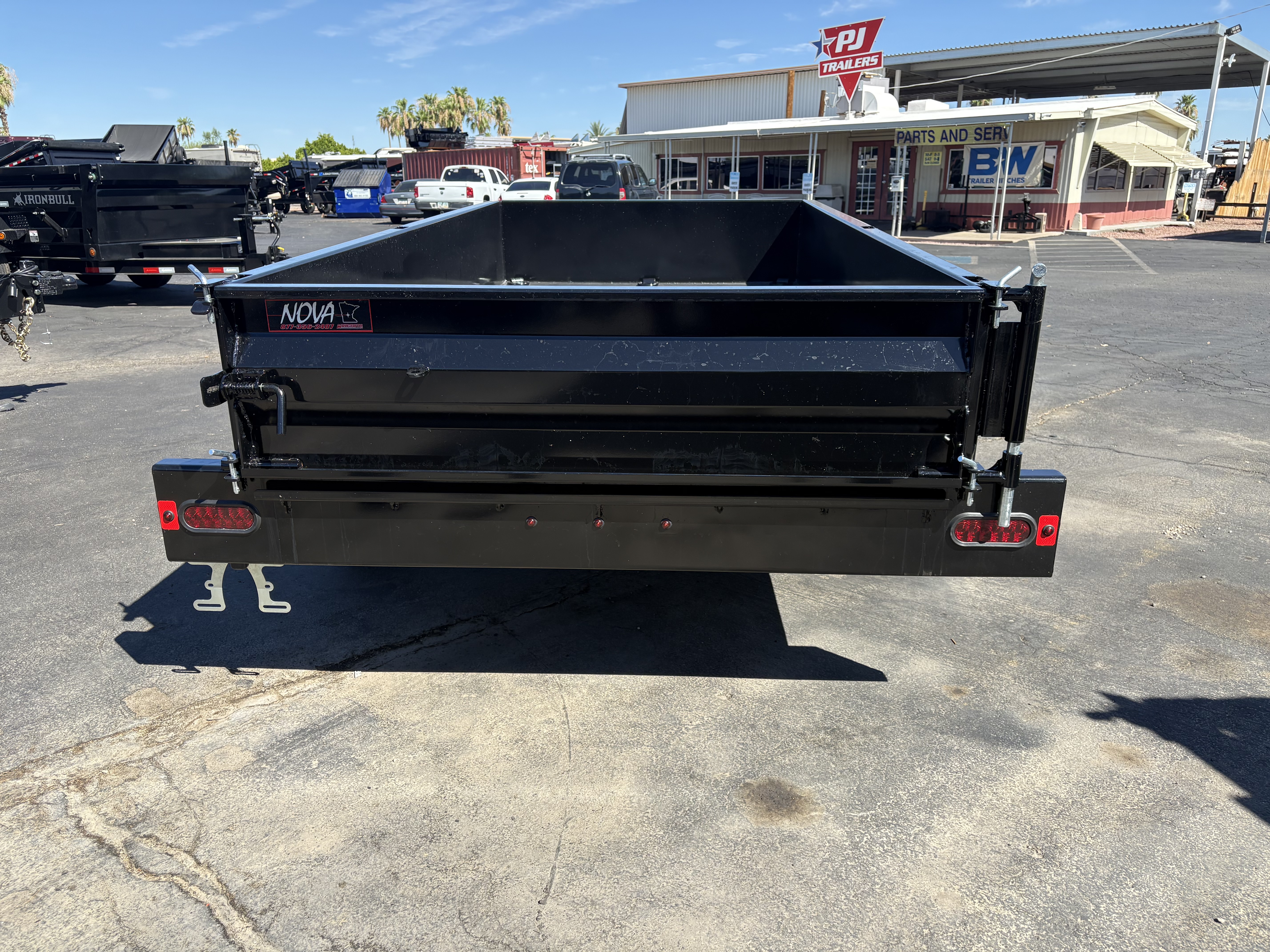Midsota 10x60 Single Axle Dump, 5K GVWR, 16" Sides - Stock #MID008 - Image 4 of 6