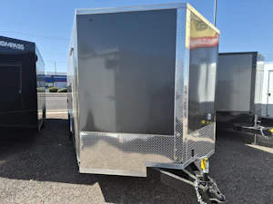Compass 20x8.5 Jasper SE Car Hauler, 10K GVWR, Ramp Door, A/C, White Wall / Ceiling, RTP Floor