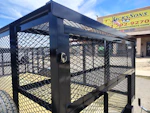 Texas Bragg 16x83 Tandem Axle, Landscape, 7K GVWR, 4' Expanded Metal Sides Stock #TXB002 - Thumbnail 6
