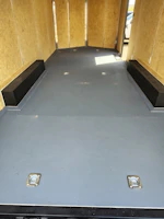 Compass 20x8.5 Jasper SE Car Hauler, 10K GVWR, Ramp Door, A/C, White Wall / Ceiling, RTP Floor Stock #CMP2956 - Thumbnail 5