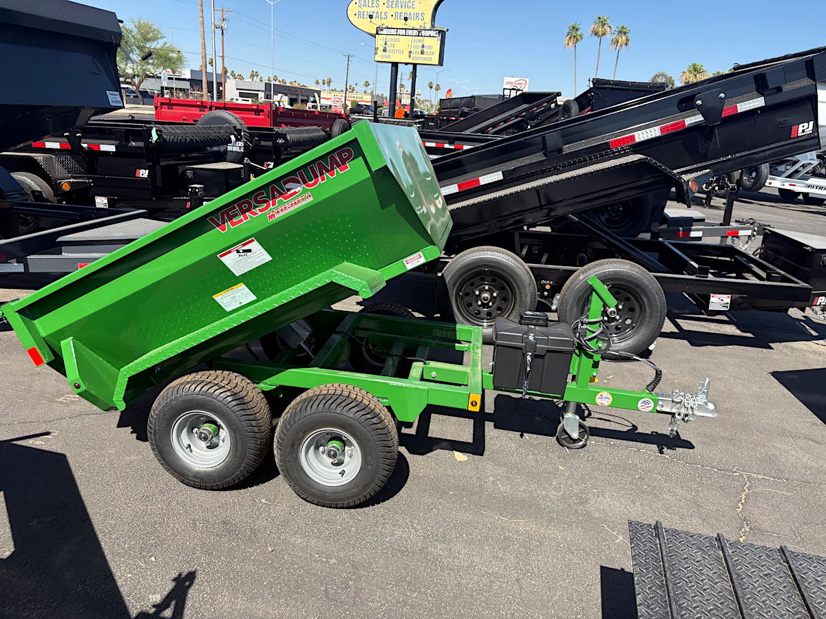 Midsota 05x36 Mini Dump, Tandem Axle, 4K GVWR - Stock #MID004 - Image 1 of 4 Midsota 05x36 Mini Dump, Tandem Axle, 4K GVWR - Stock #MID004 - Image 1 of 4
