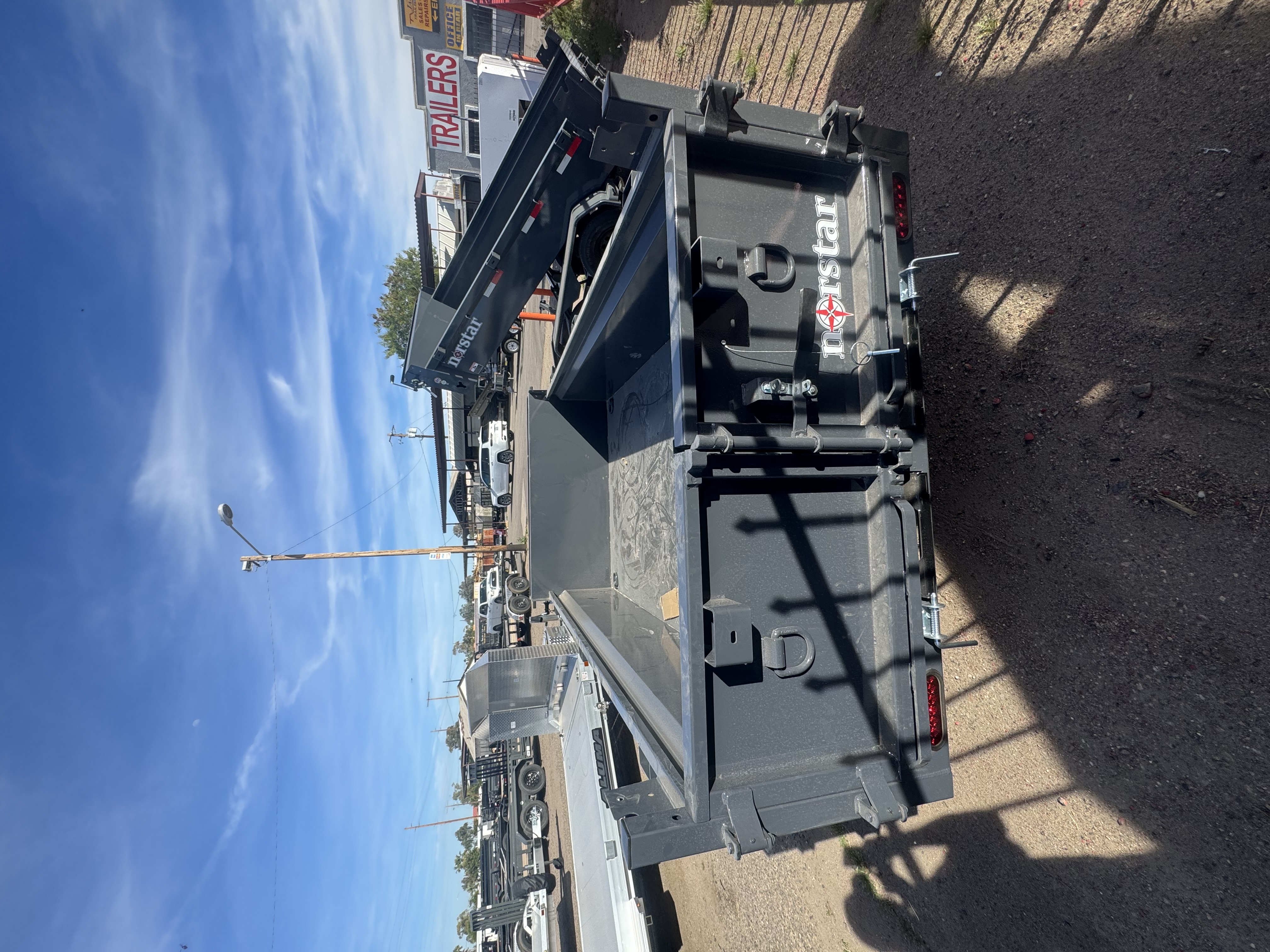Norstar 10x60 Norstar Single Axle Dump, 3.5K GVWR, 20" Sides - Stock #NST1404 - Image 2 of 12