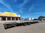 P.J. Trailers 40' Gooseneck Low-Pro Flatdeck with Duals, 25K GVWR Stock #USD6208 - Thumbnail 1