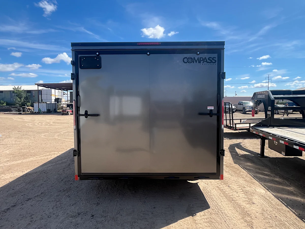 Compass 16x8.5 Jasper SE Car Hauler, 10K GVWR, Ramp Door - Stock #CMP2779 - Image 3 of 11 Compass 16x8.5 Jasper SE Car Hauler, 10K GVWR, Ramp Door - Stock #CMP2779 - Image 3 of 11