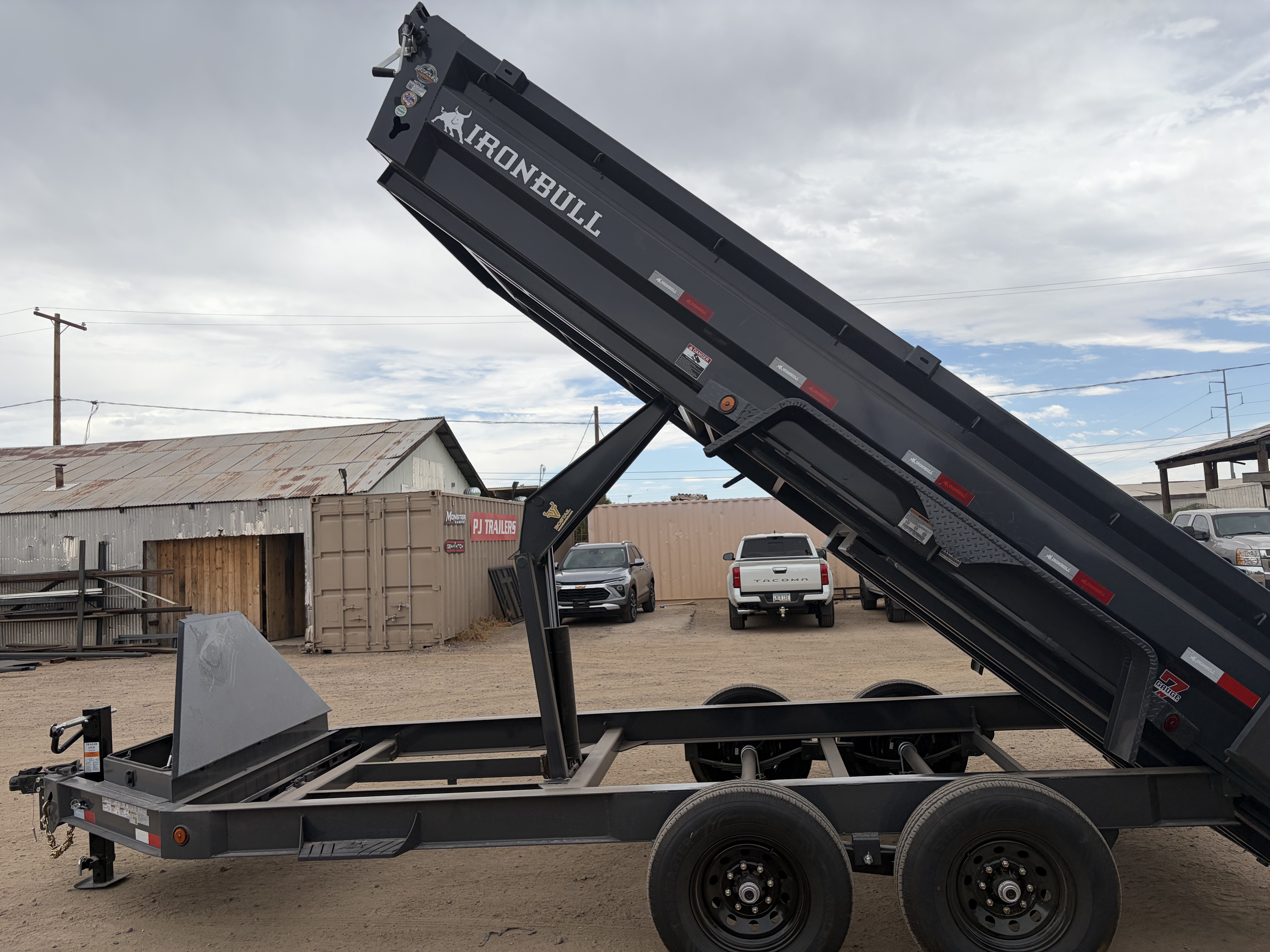 Norstar 16x83 IronBull Tandem Axle Dump, 15K GVWR, 24" Sides - Stock #NST1481 - Image 1 of 13