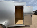Alcom 12x6 All Aluminum NXT Enclosed, 3K GVWR, Side Door, Ramp Door Stock #ALC262 - Thumbnail 6