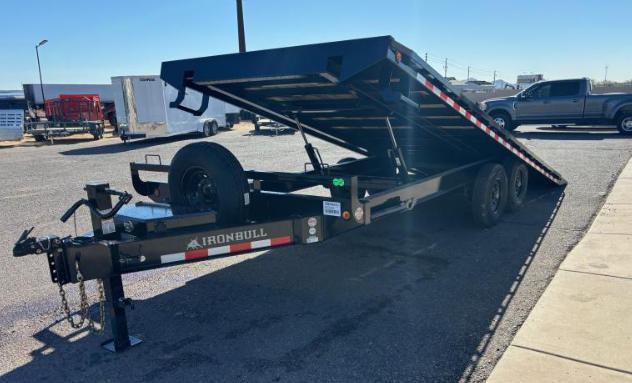 Iron Bull 22'x102" Pintle Deckover Tilt Trailer (TDP)