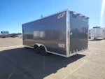Alcom 20x8.5 All Aluminum XLT-P Car Hauler, 10K GVWR, Side Door, Ramp Door Stock #ALC275 - Thumbnail 1
