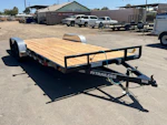 P.J. Trailers 20x83 Tandem Axle, 7K GVWR, Channel Car Hauler Stock #PPJ11149 - Thumbnail 1