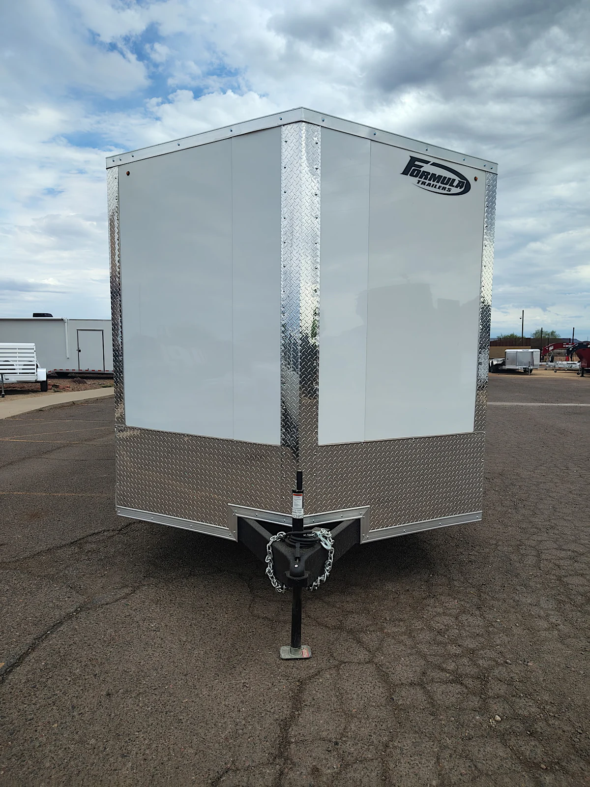 Formula Trailers 24x8.5 Conquest SE Flat Top Sloped V-Nose Car Hauler, 10K GVWR, Ramp Door - Stock #CMP2902 - Image 1 of 10 Formula Trailers 24x8.5 Conquest SE Flat Top Sloped V-Nose Car Hauler, 10K GVWR, Ramp Door - Stock #CMP2902 - Image 1 of 10