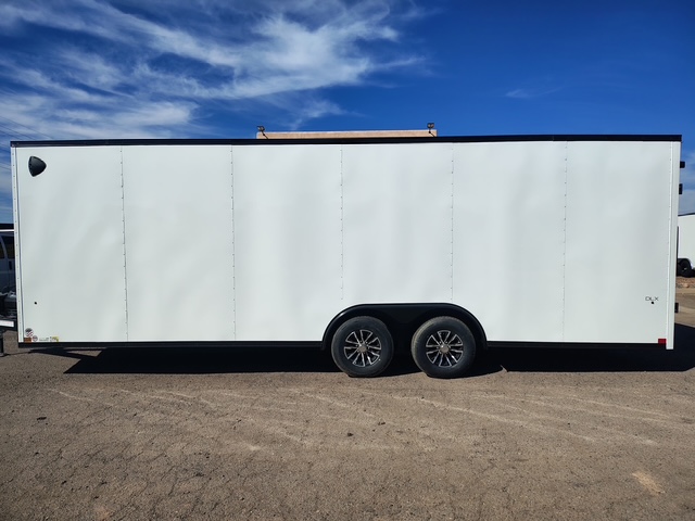 Compass 24x8.5 Indigo DLX Car Hauler, 10K GVWR, 6" Extra Height, Ramp Door - Stock #CMP2770 - Image 2 of 6