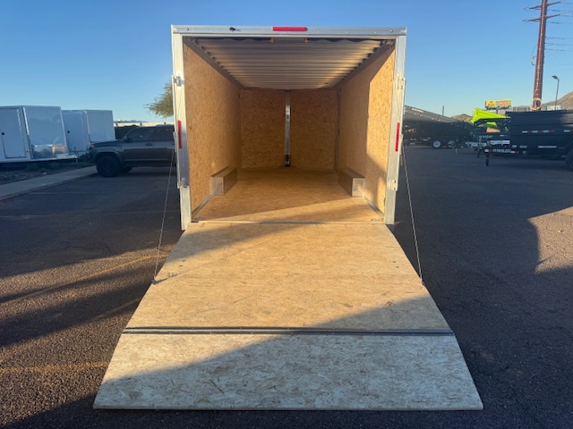 Alcom 20x8.5 All Aluminum XLT-P Car Hauler, 7K GVWR, Ramp Door - Stock #ALC178 - Image 3 of 10