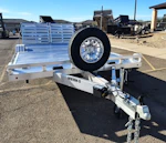 Aluma 15x102 Wide Body, 5.2K GVWR, Heavy Single Axle, Split Bi-Fold Gate (WB15H-S-EL-DOF-SBT-RR-RTD) Stock #ALU329 - Thumbnail 6
