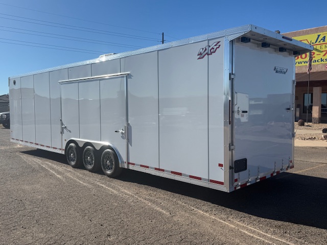 EZ Hauler 8.5'x34' NXT Aluminum Car Hauler w/ Rear Ramp Door (NXTCH)