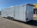 Triton 34x8.5 All Aluminum LOADED Car Hauler, Elite Escape Door, Cabinets/Winch, 14K GVWR, Ramp Door Stock #USD4729 - Thumbnail 13